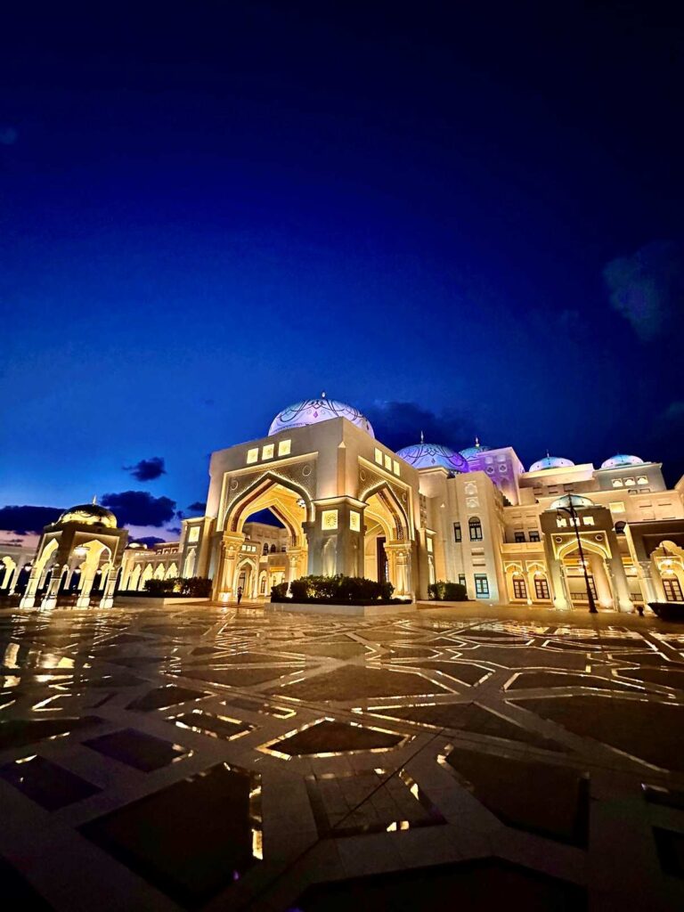 Qasr Al Watan by Night