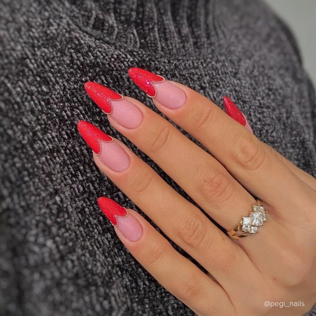 French Hearted Mani