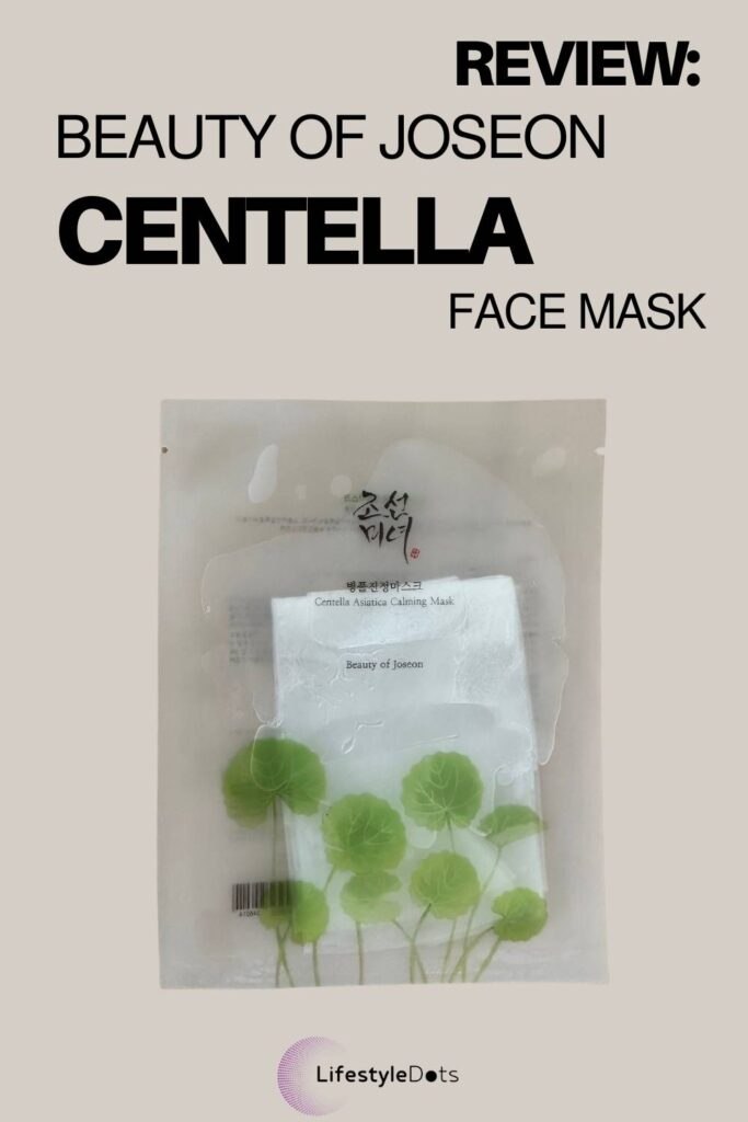 Beauty of Joseon Centella Asiatica Calming Mask