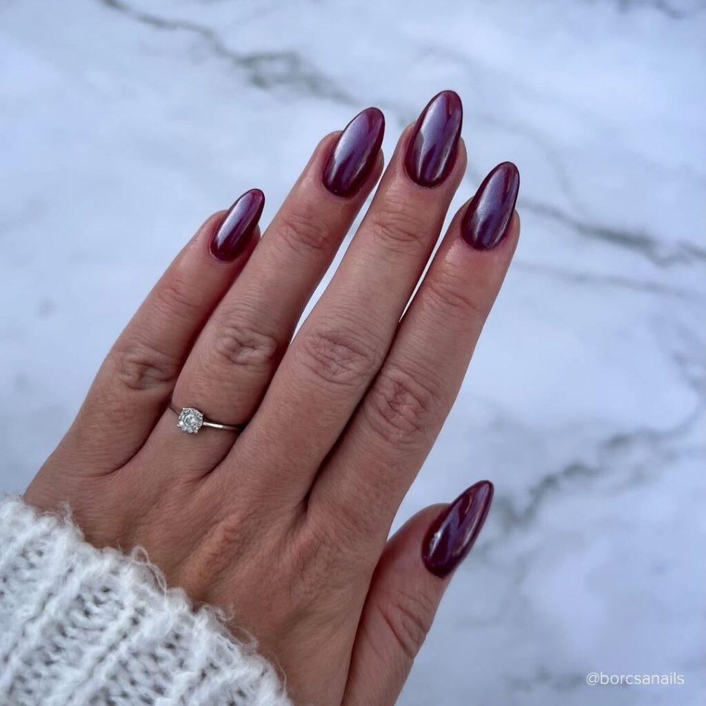 Violet Classy Manicure