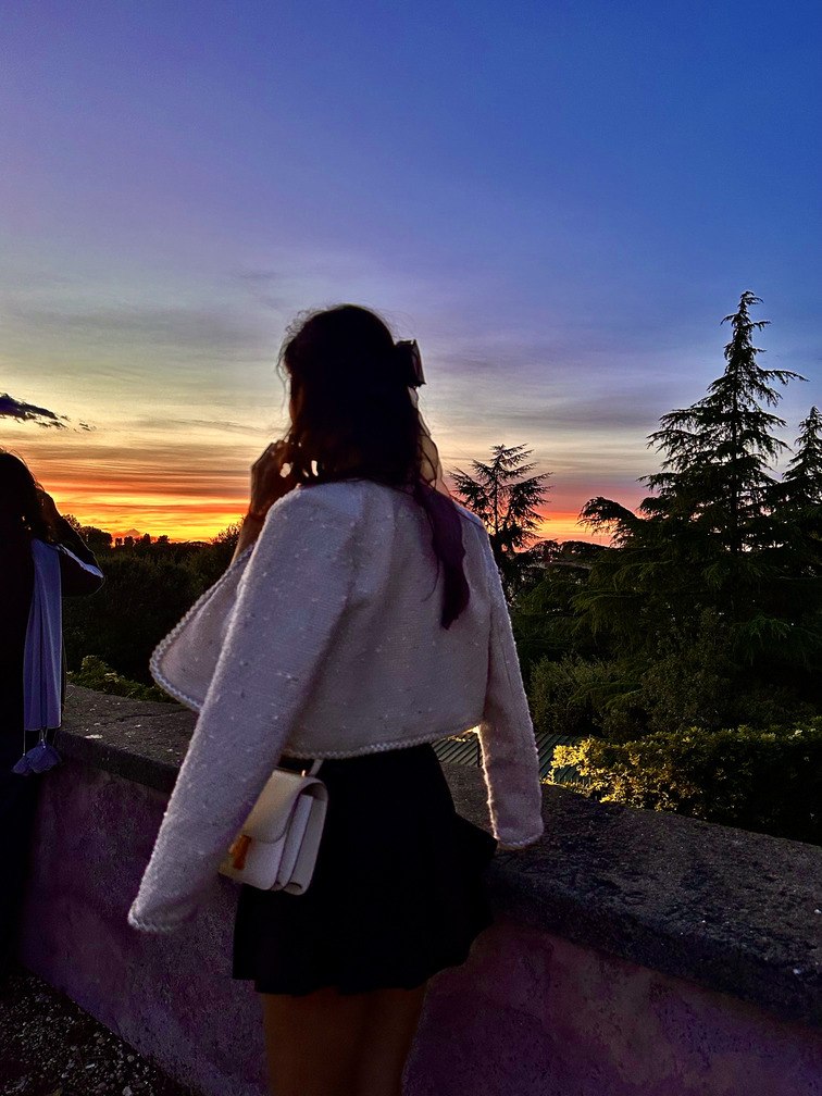 Sunset from Janiculum Hill Rome